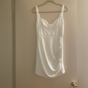 Zara white dress size medium